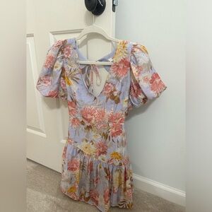 Mustard seed floral dress!! size small, brand new